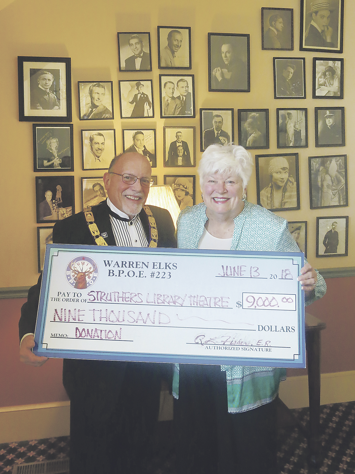 Donation to Struthers | News, Sports, Jobs - Times Observer
